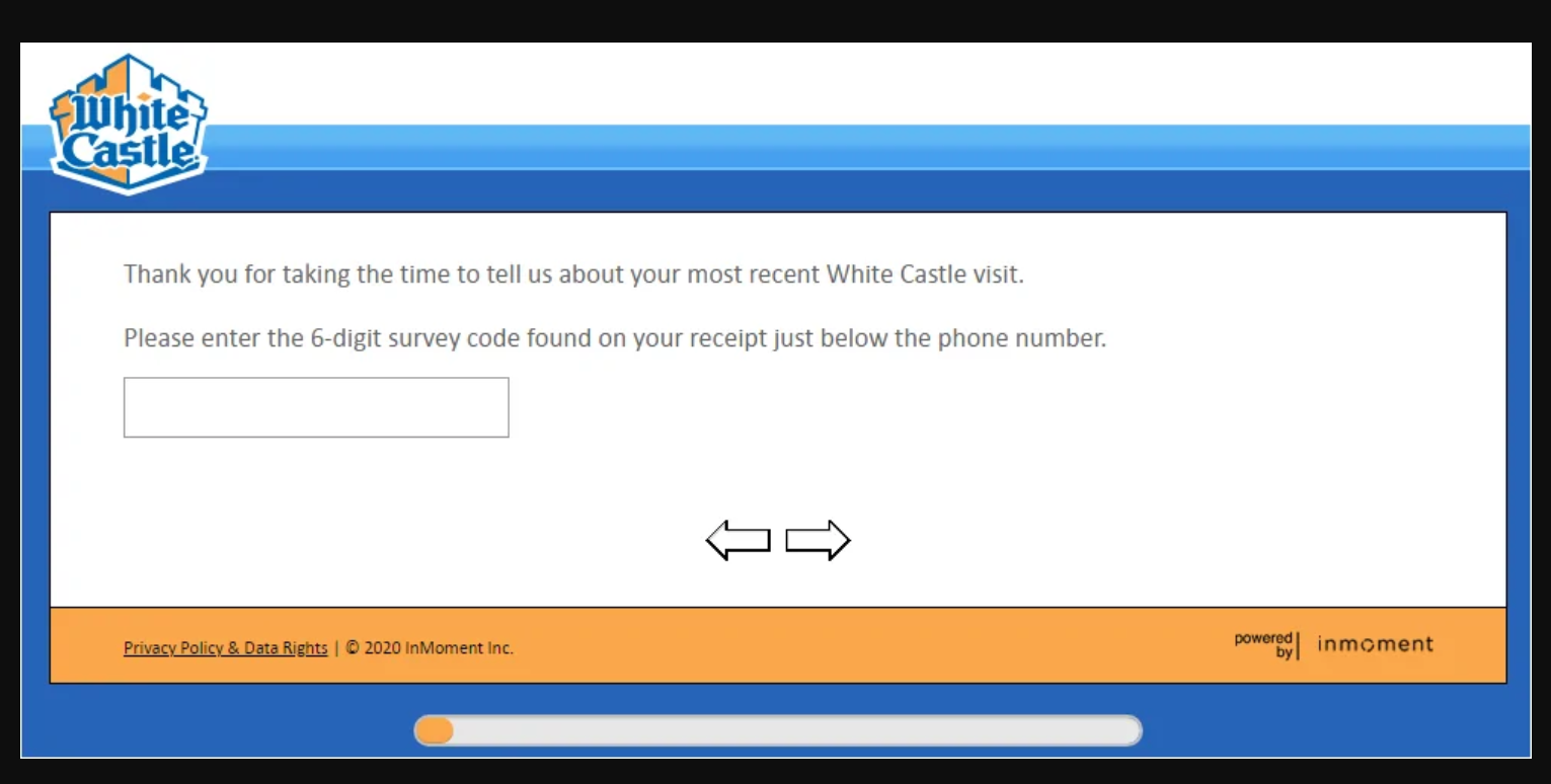 Survey.Whitecastle.com