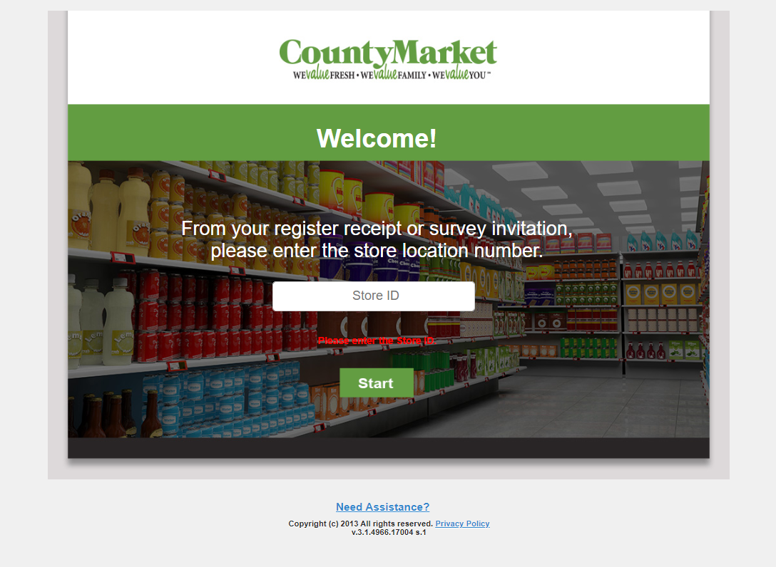 www.countymarketfeedback.com